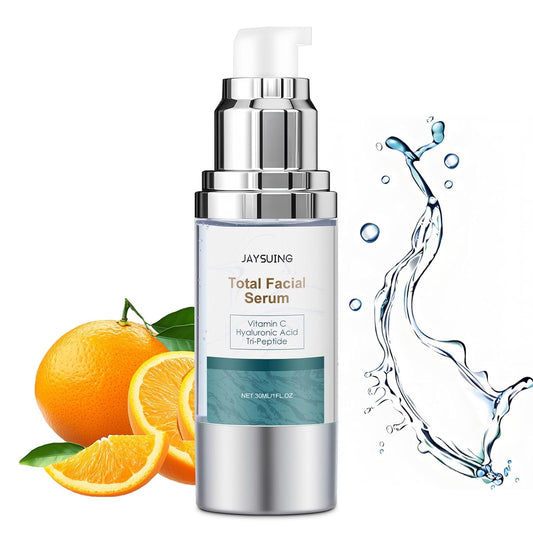 Vitamin C Serum - Anti-Aging Face Treatment with Hyaluronic Acid & Peptides | 1 fl oz, Dark Spot Corrector for Firming & Hydrating