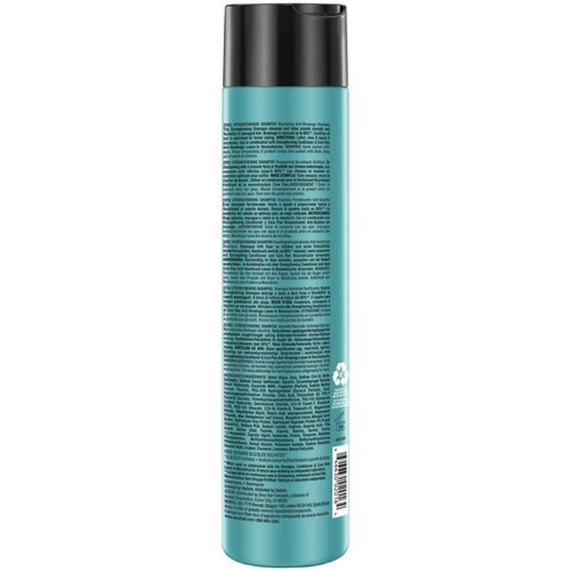 SexyHair Healthy Strengthening Anti-Breakage Shampoo, 10.1 Oz | Helps Provide Stength and Flexibility to Damaged Hair | SLS and SLES Sulfate Free