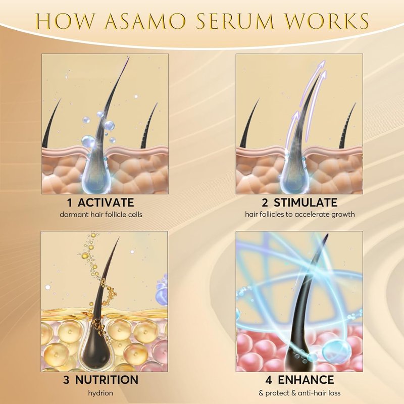 Eyelash Growth Serum - 15 Plant Extracts for Longer, Denser Lashes | Hypoallergenic, Oil-Free, Black-Gold