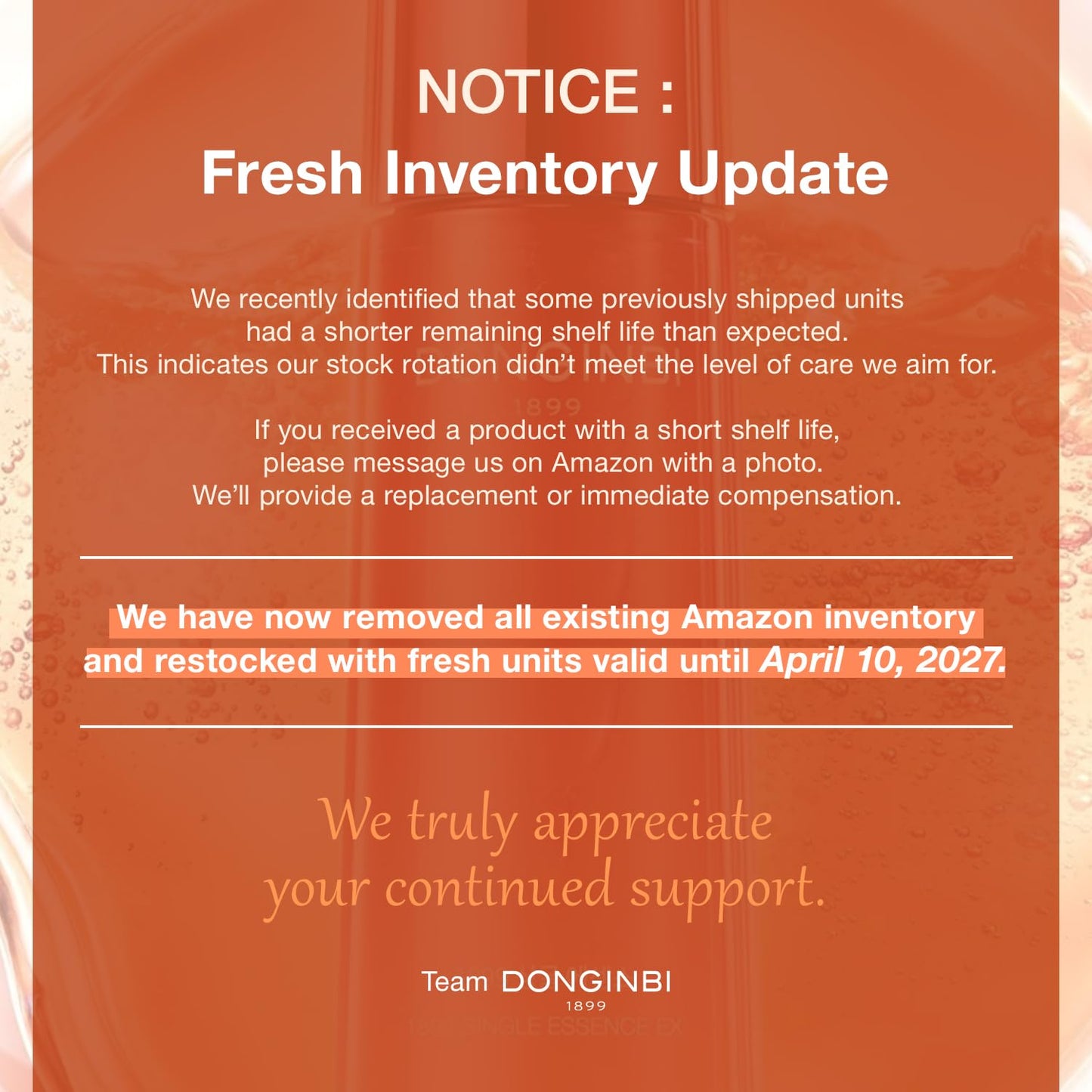 Donginbi Red Ginseng 1899 Single Essence - Firming & Hydrating Serum with Hyaluronic Acid, Korean Red Ginseng Essence, Korean Skin Care Gifts for Women, 4.06 floz / 120ml