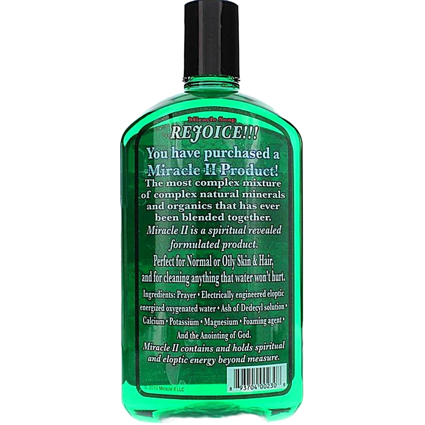 Miracle II Regular Soap, 22 Ounce