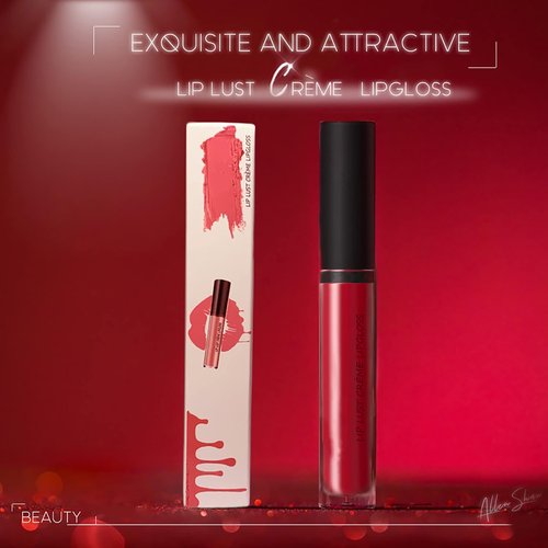 JUDUNA Upgrade 12 Color Cream Lip Gloss, Long-Lasting Moisturizing Velvet Lip Lipstick, Non-Stick to Cup, Non-Fading, Waterproof, Hydrating Lip Tint Natural Jelly Lipstick (01#, 6 ML)