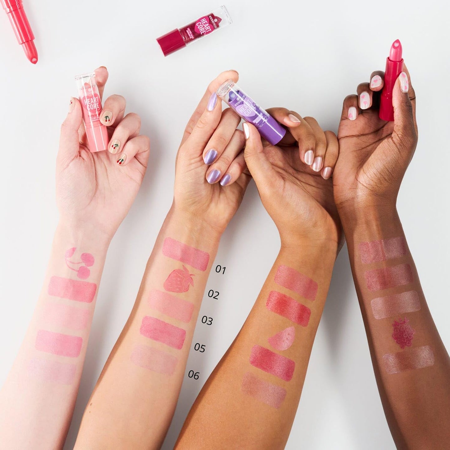 Essence Heart Core Fruity Lip Balm 01