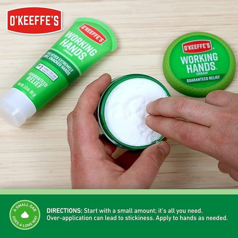 O Keeffe S Wrkng Hnds Jar Size 2.7z O Keeffe S Working Hands Jar 2.7z