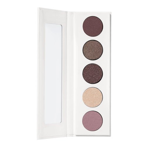 Well People Power Palette Eyeshadow, Five Long-wear, Hyper-pigmented Matte & Shimmer Shades For Intense Color, Vegan & Cruelty-free, Amethyst