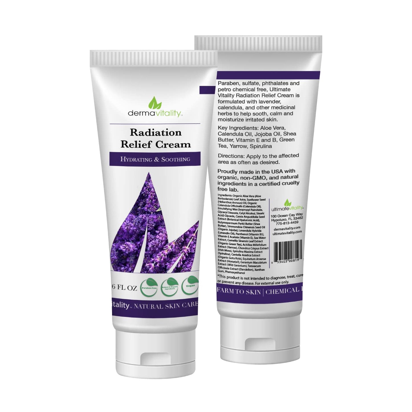 Oncology Lotion for Chemotherapy and Radiation Patients Skin Support Bundle
