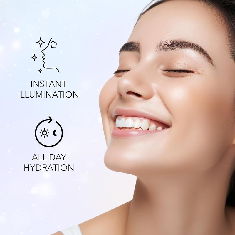 Strobe Cream - Silver | Hydrating Illuminator with Shea Butter & Hyaluronic Acid | 1.01 Fl Oz (30ml)
