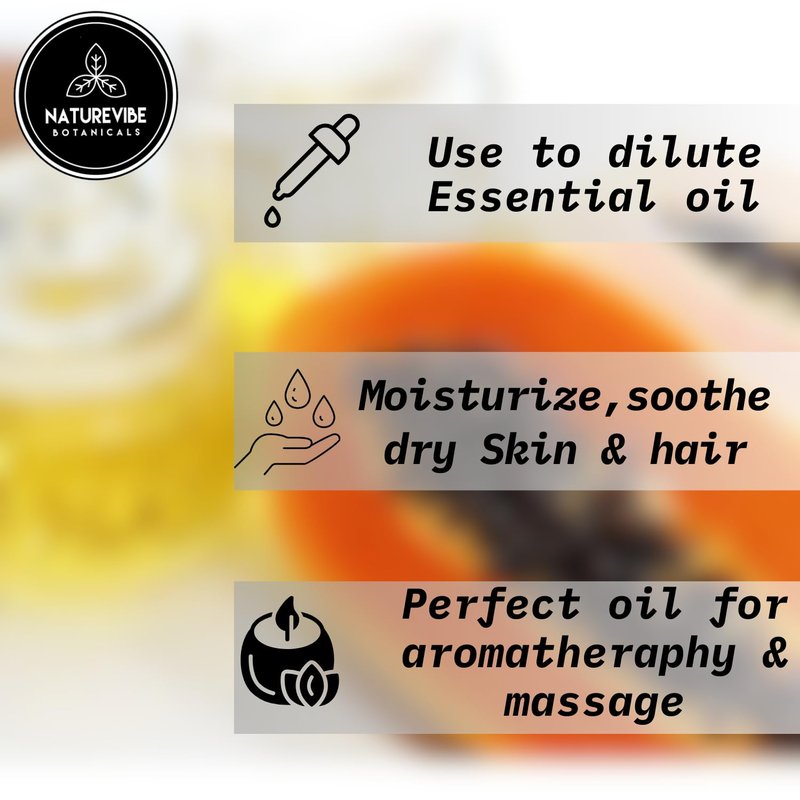 Papaya Oil 32 Ounces - 100% Pure & Natural Oil for Skin and Hair Care