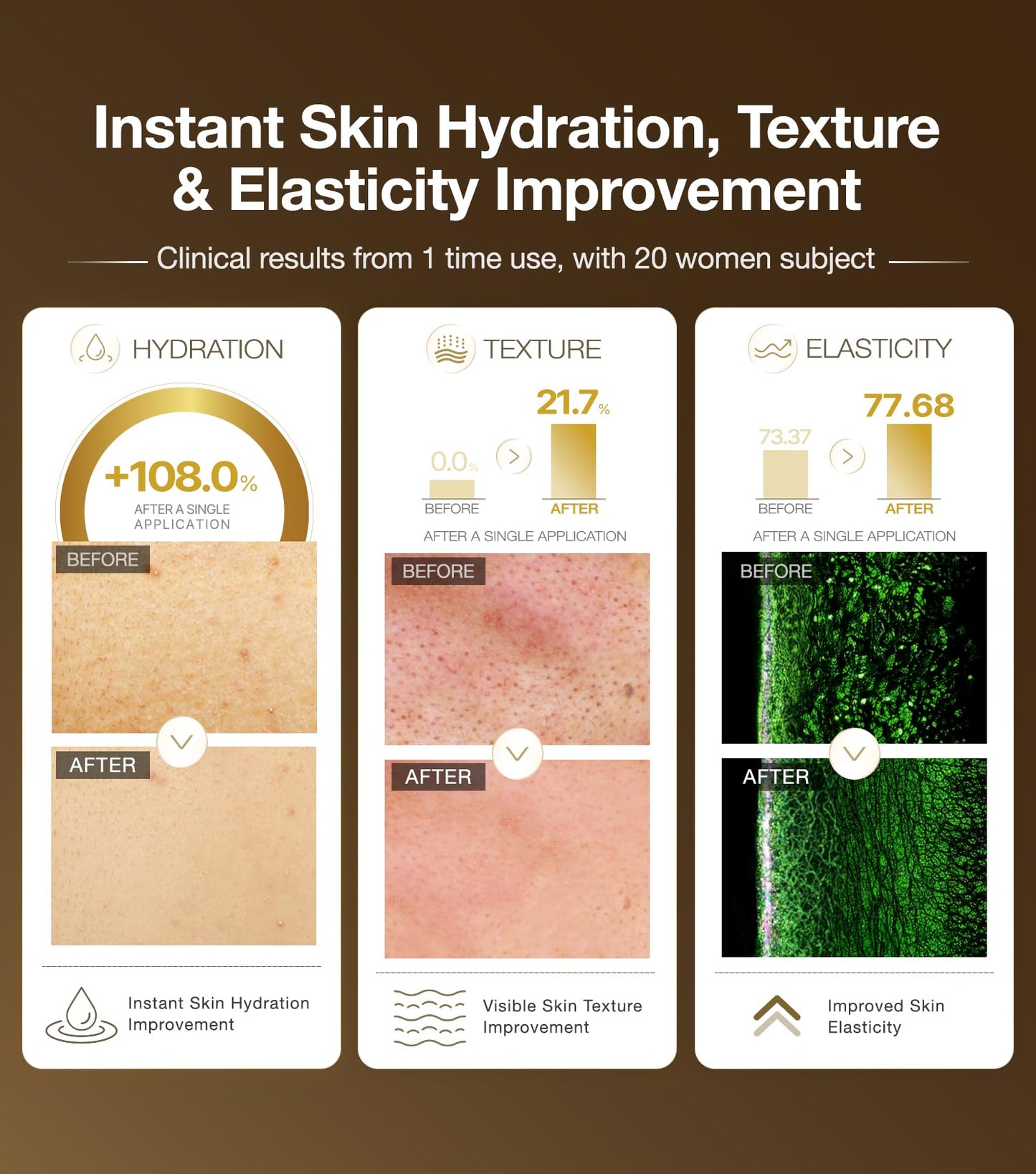 ROOTON Manantio Women’s Vegan Body Lotion, Premium Customized Care for Smooth Texture, Wrinkle Care, Firmness & Deep Hydration, Improves Skin Elasticity and Moisture Balance, 300ml / 10.14 fl oz