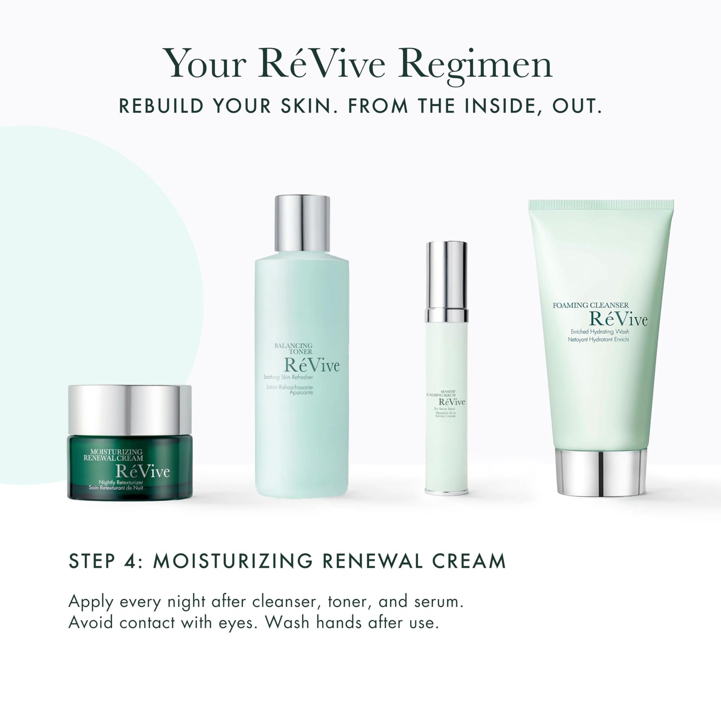 RéVive Renewal Night Cream - Anti Aging Face Cream for Gentle Exfoliation & Skin Renewal - Enriched with Glycolic Acid to Help Visibly Improve Skin Texture & Diminish Fine Lines (1.7 oz)
