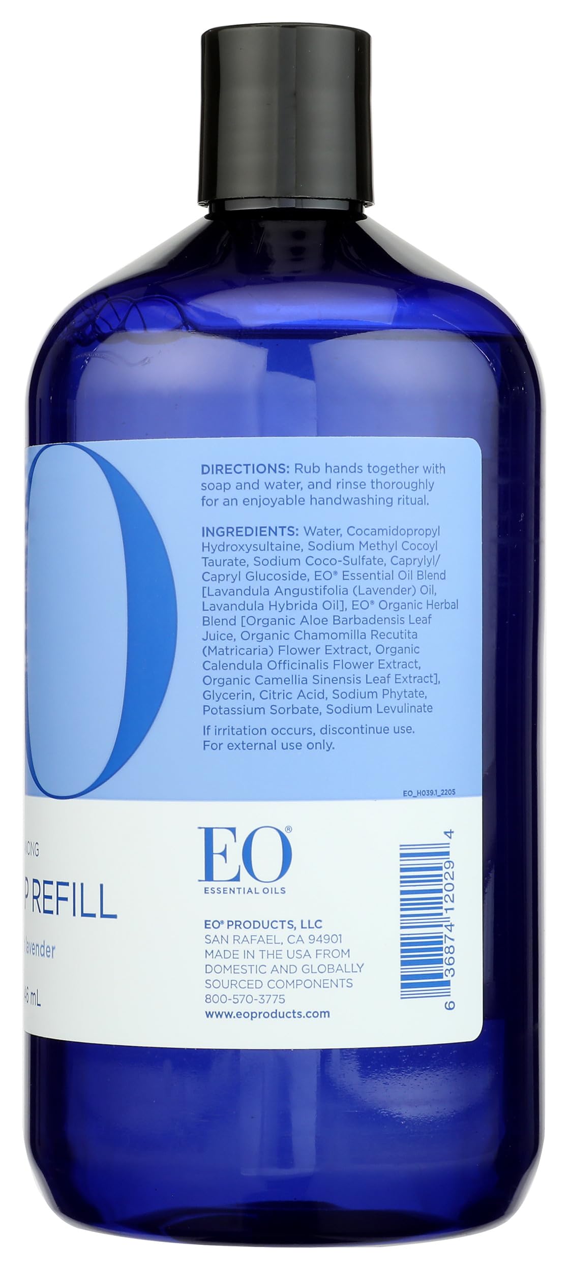 Eo Products Hand Soap, French Lavender Refill , 32 Oz