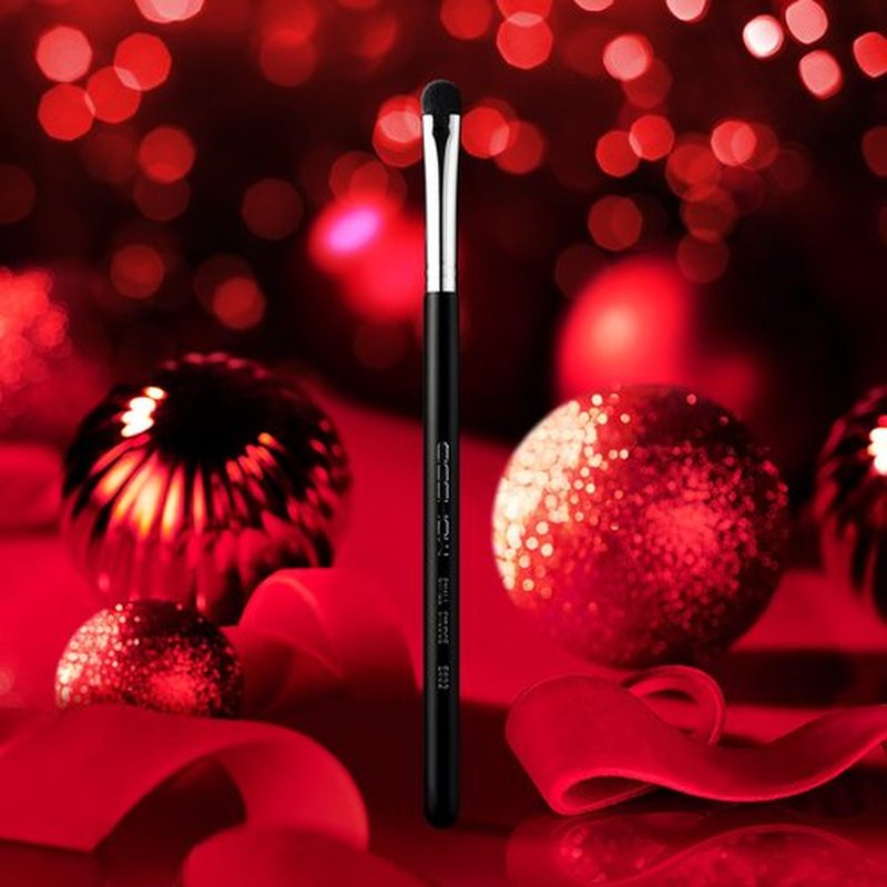 Professional Shader Eyeshadow Brush, EIGSHOW-Pro All Over Short Shader Eye Makeup Brush with Dense Rounded Natural Hair Bristles to Pack Eye Shadow