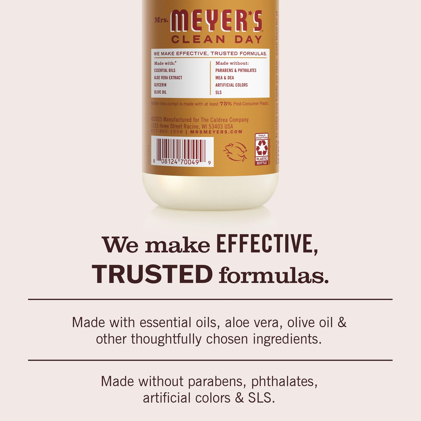 Mrs. MEYER'S CLEAN DAY Hand Soap Variety (Snow Drop + Peppermint)
