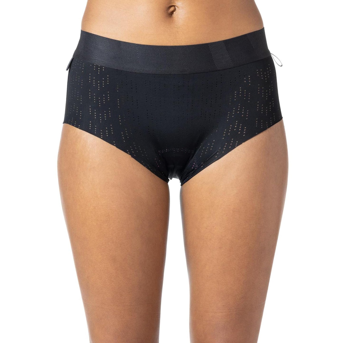 Terry Cyclo Brief 2.0 Bike Liner - Women's No-Show Breathable Padded Cycling Underwear - 2 inch Inseam