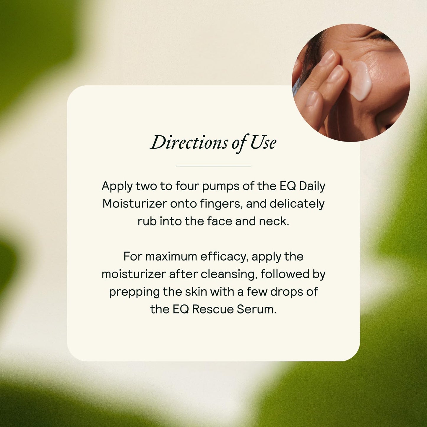 MARK Los Angeles - EQ Daily Moisturizer - EGCG + Quercetin - Hydrating Face Cream - For Dry Skin, Redness & Blemishes - With Jojoba & Squalene Oil - Lightweight Plant-Based Formula - 1.69 fl oz