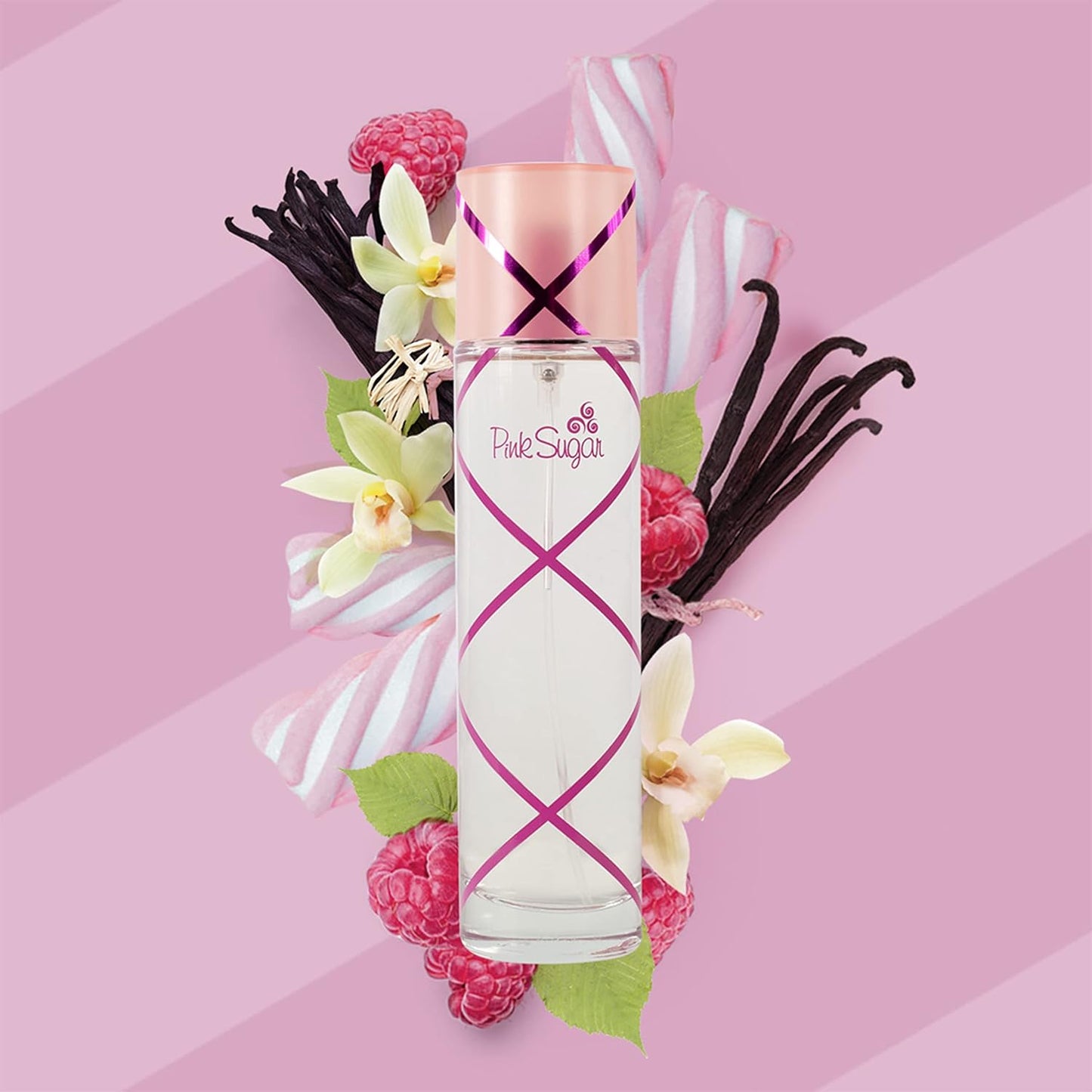 Pink Sugar Eau de Toilette for Women - Floral Fruity Perfume with Raspberry & Vanilla