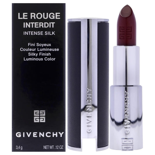 Givenchy Le Rouge Interdit Intense Silk Lipstick - N117 Rouge Erable | 0.11 oz Luxury Lip Color
