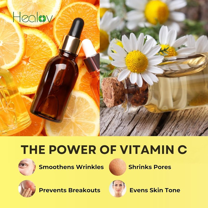 Vitamin C Skincare Set - Hydrating Cleanser, Exfoliating Scrub & Anti-Aging Serum | Travel Kit for Youthful Glow