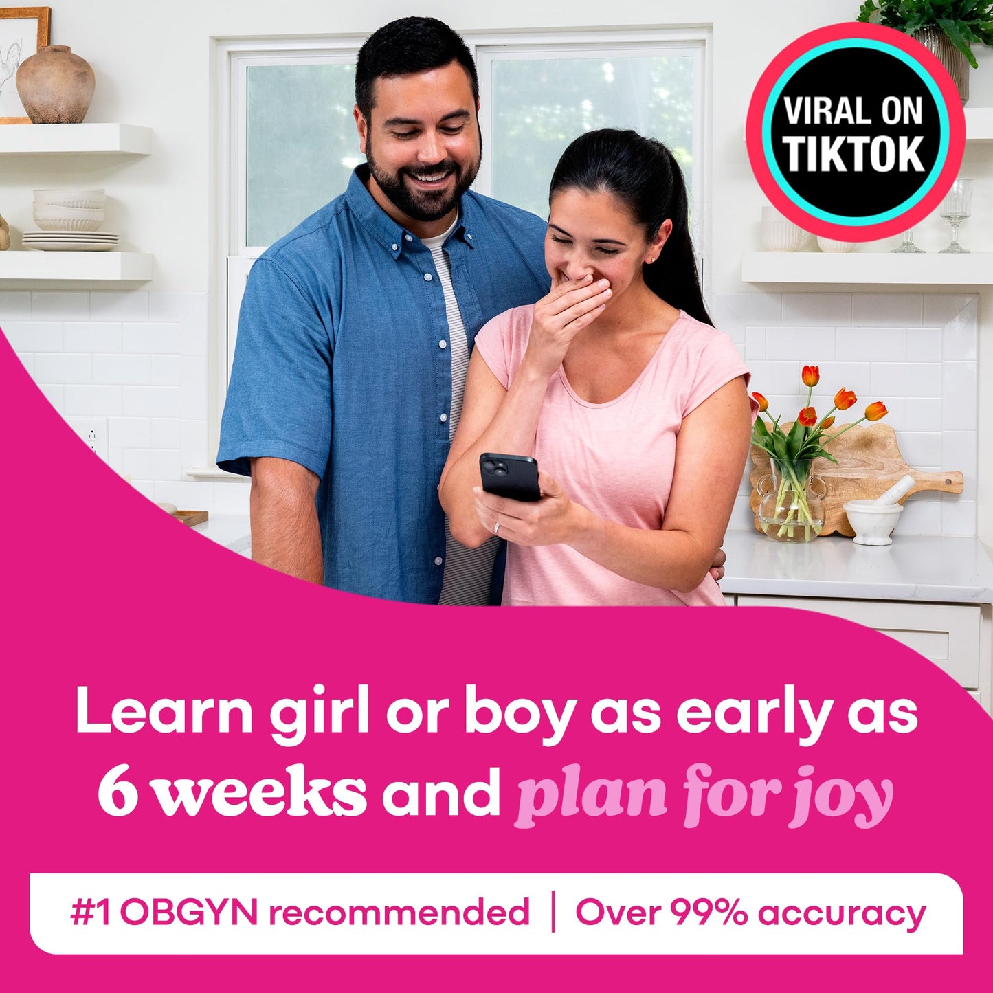 SneakPeek Early Gender Test, Snap Standard, 1 at-Home Test Kit