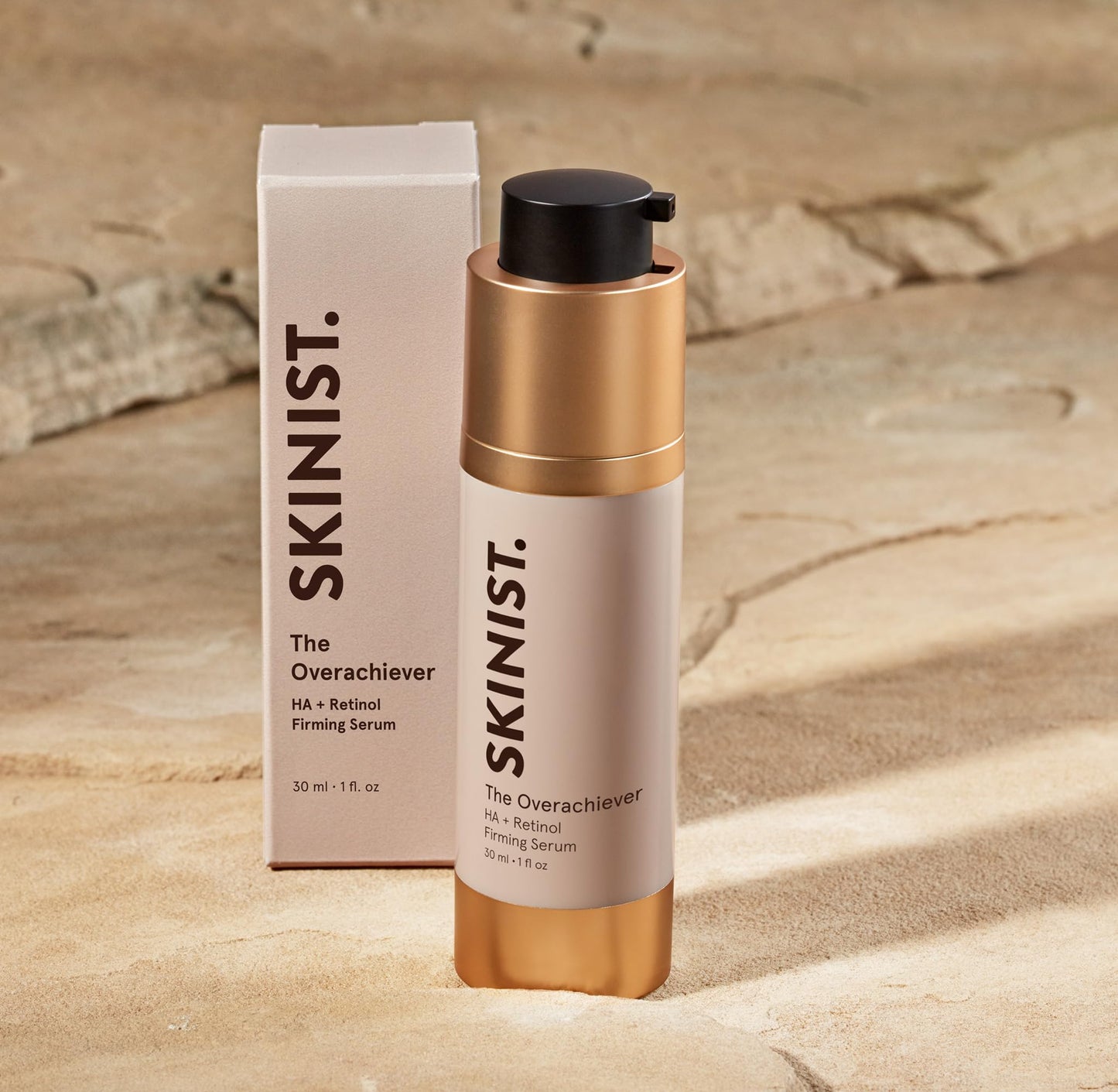 SKINIST The Overachiever Hyaluronic Acid + Retinol Firming Serum – Nighttime Anti-Aging & Hydrating Formula