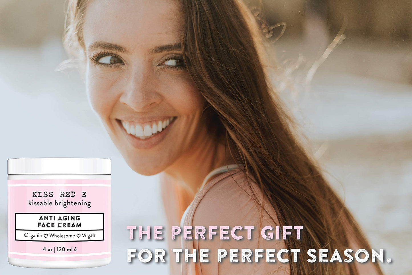 KissRedE Anti Aging Face Cream. Best Anti Wrinkle Cream Moisturizer For Face, Hands, Neck. Reduce Wrinkles, Fine Lines, Crows Feet, Puffy Eyes.
