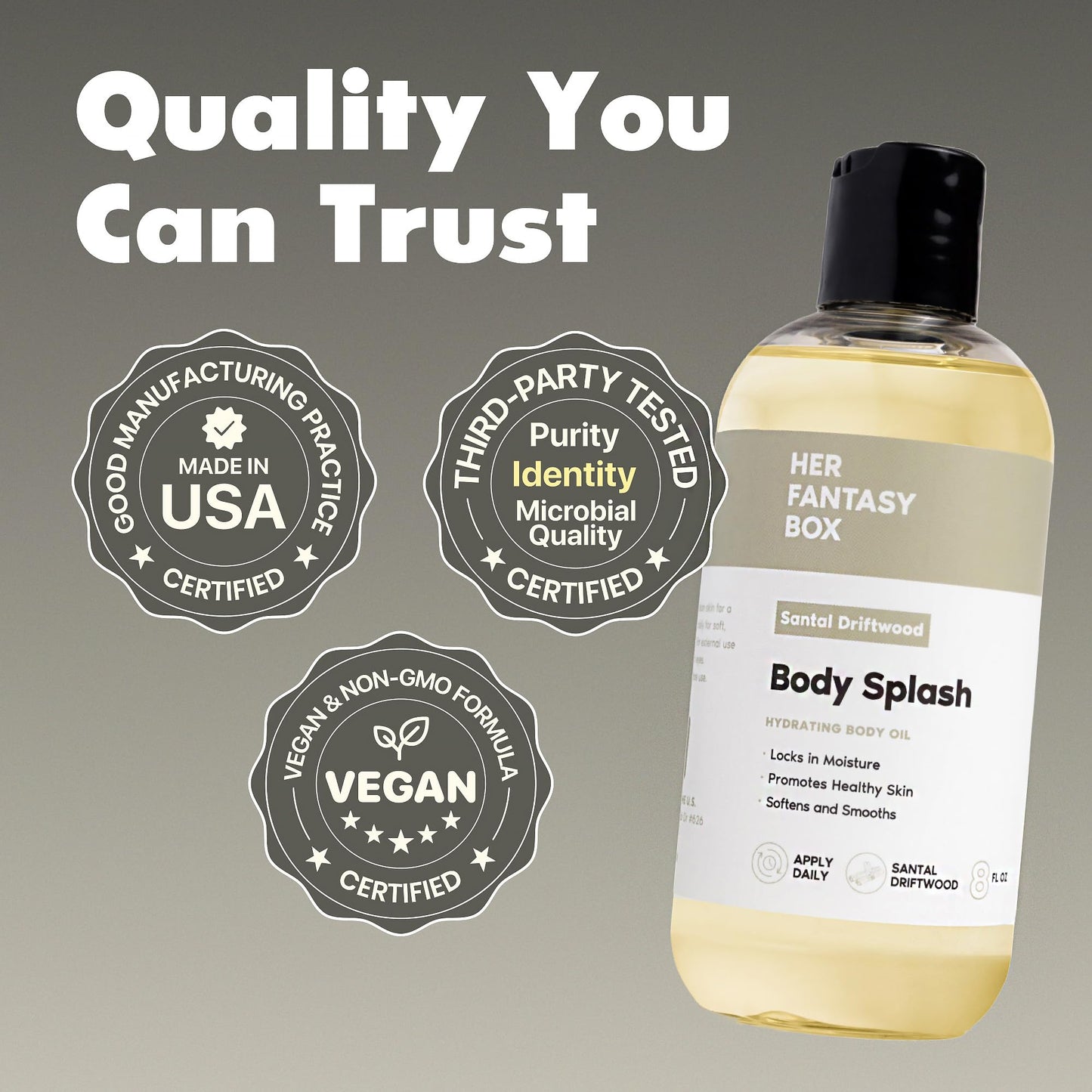 Her Fantasy Box | Body Splash Santal Driftwood
