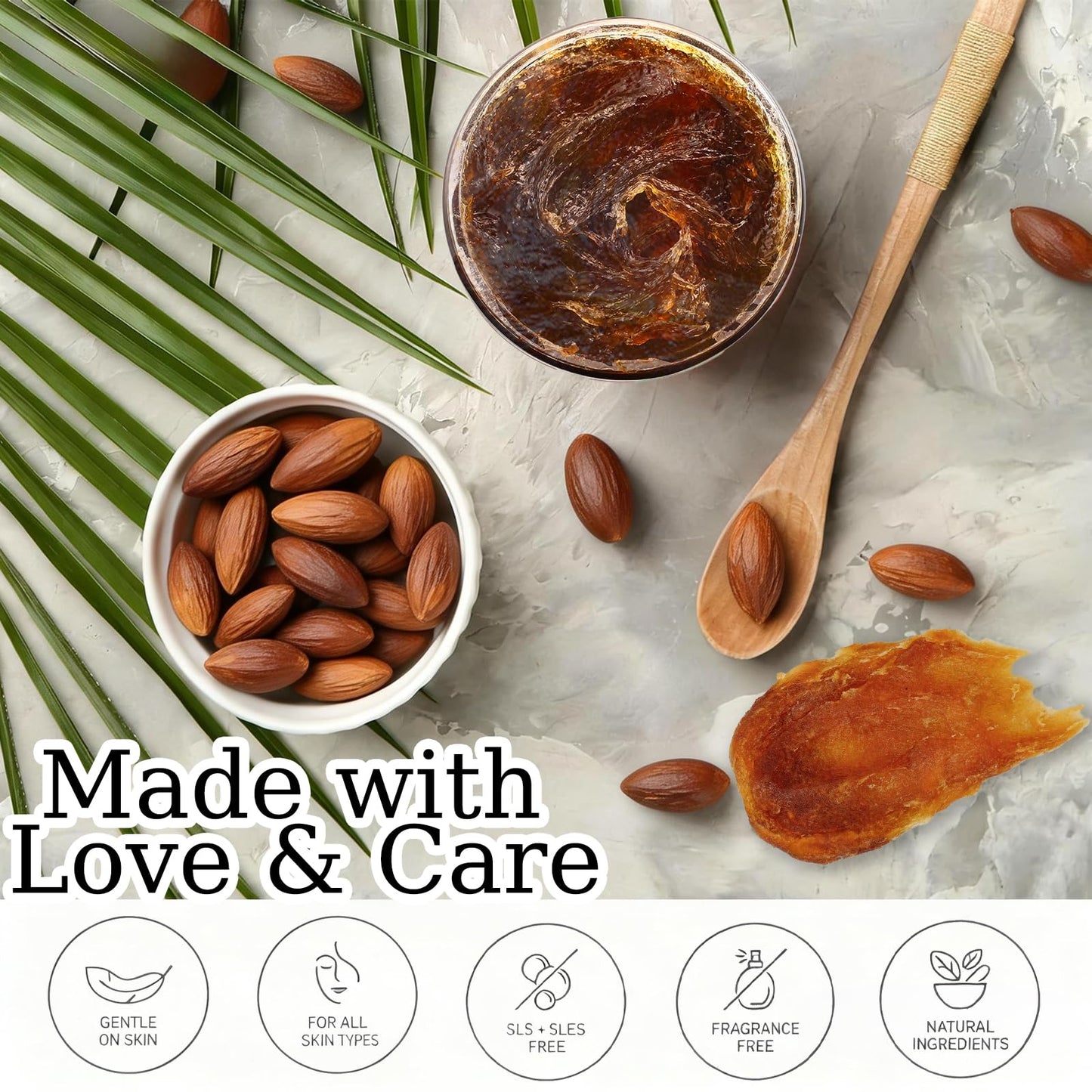 yonisayo 2 Packs Moroccan Black Soap, Natural Black Beldi Soap with Argan Oil, Handmade Cleanser for Smooth, Soft Body Skin Care, Deep Cleansing Moroccan Hammam Body Wash with Moroccan Exfoliating