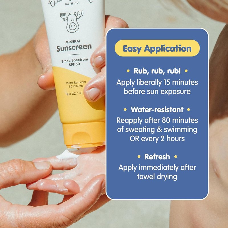 Mineral Sunscreen Kit for Baby, Toddler & Kids - Fragrance-Free 4 Fl Oz Lotion & 0.5 Oz Stick Duo