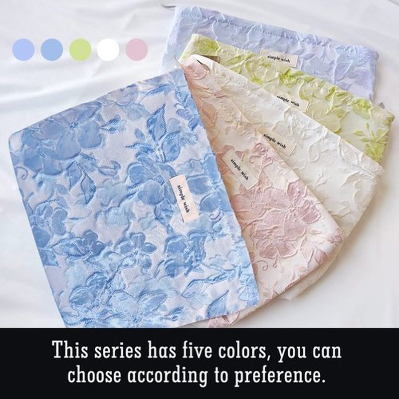 STARDW Flower Cosmetic Bags Makeup Bags for Women and Girls,Travel Makeup Bag Large Capacity Canvas Makeup Bag,Makeup Organizer Bag Zipper Pouch