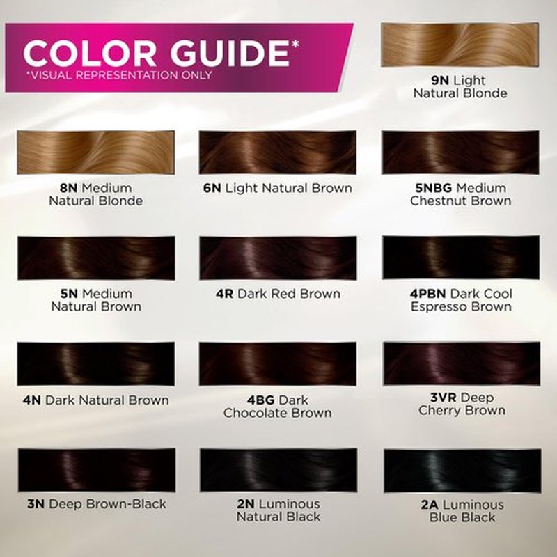 John Frieda Precision Foam Colour, Dark Natural Brown 4N, Full-coverage Hair Color Kit, Anti-Fade Gray Coverage, Deep Color Saturation Hair Dye, Pack of 2