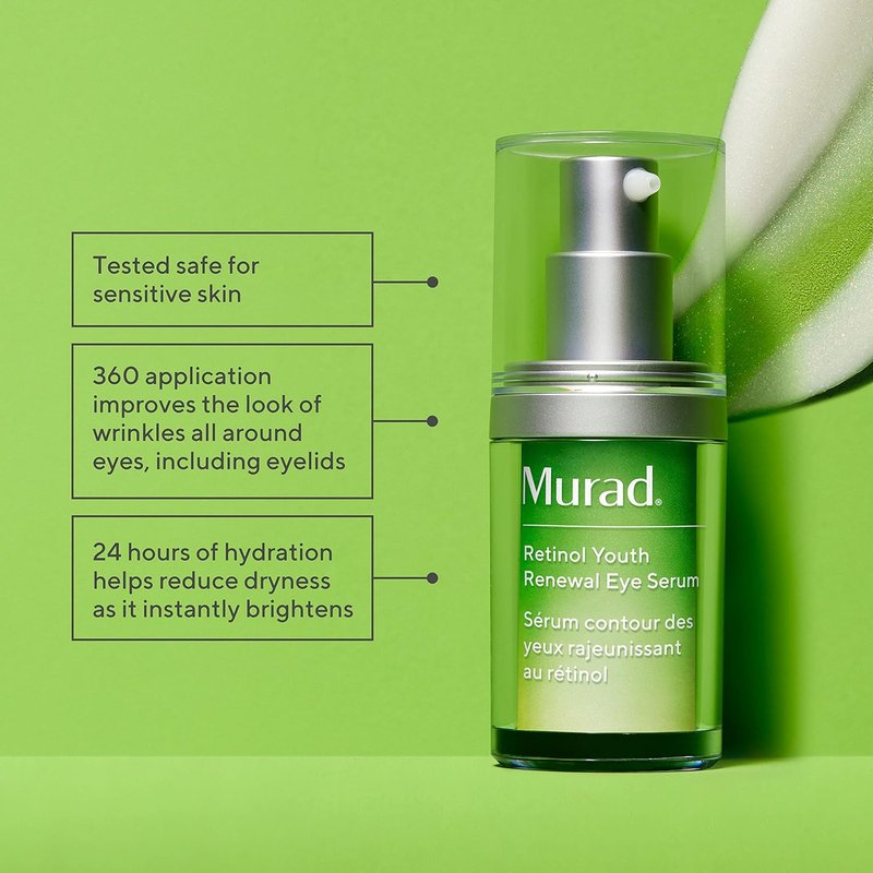 Murad Bright Eyed & Spotless Combo - Retinol Eye & Dark Spot Serums for Discoloration & Fine Lines | Set of 2