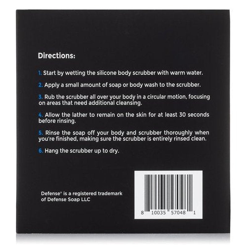 Defense Soap Silicone Body Scrubber | Loofah Replacement