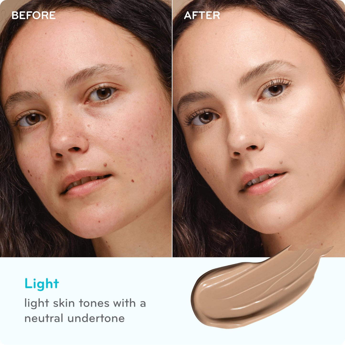 pūrlisse Ageless Glow Serum BB Cream SPF 40 - Glowy Tinted Moisturizer with SPF - Korean Skin Care Formula with Vitamin C & Bakuchiol to Firm, Brighten & Even Skin - Light (1.4 oz)