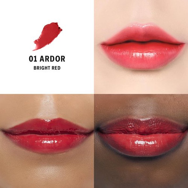 BRAYE Lipsleek Lip Balm, Monochromatic Cream Blush 2-in-1 Face Makeup, Hydrating & Mood Buildable, Vegan + Cruelty-Free Glow for Cheeks l 01 Ardor