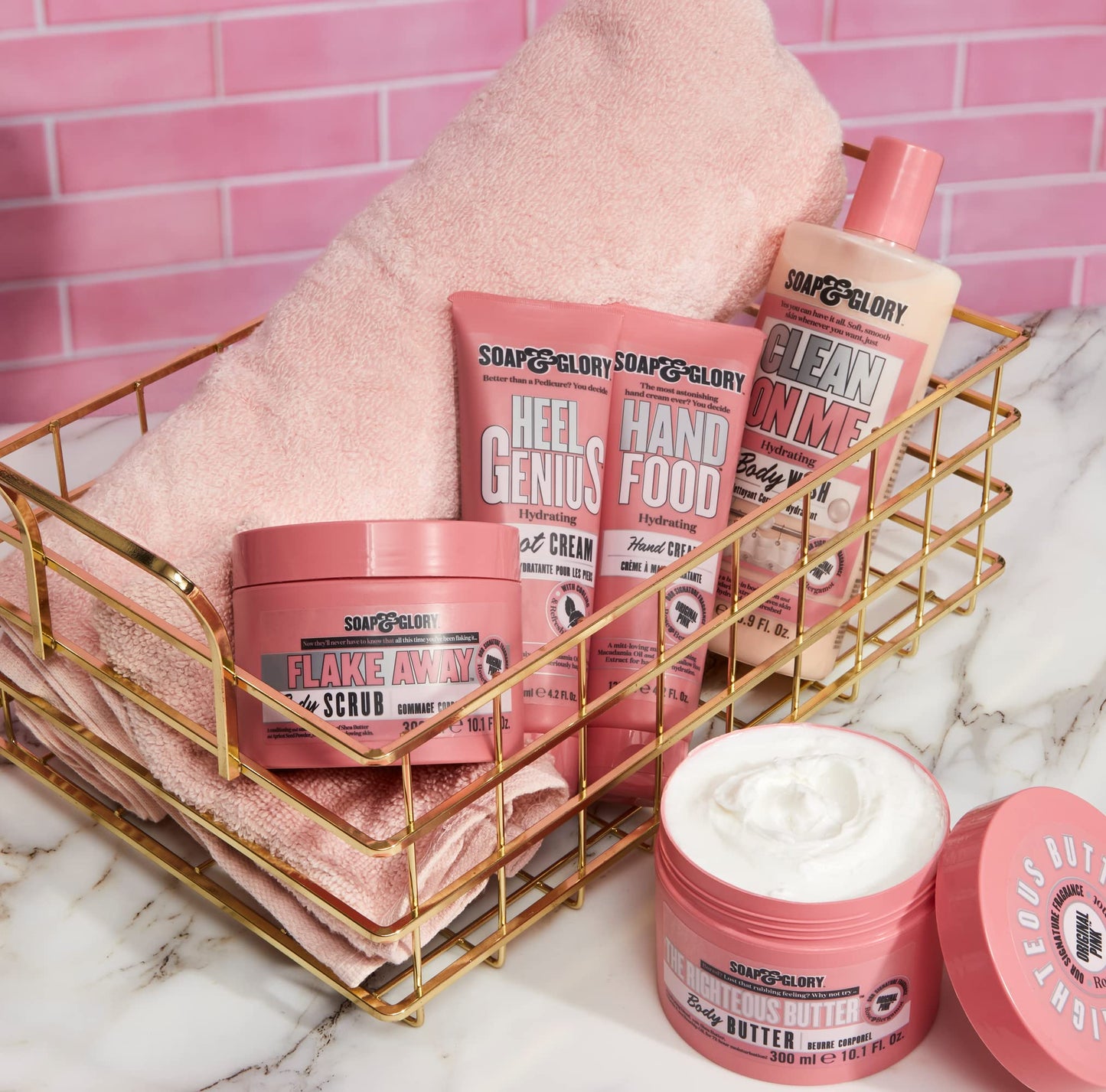 Soap & Glory Moisturizing Foot Cream for Dry, Cracked Feet & Heels - AHA Foot Exfoliator for Dry, Rough Heels - Hydrating Heel Cream for Overnight Repair (4.2 oz)