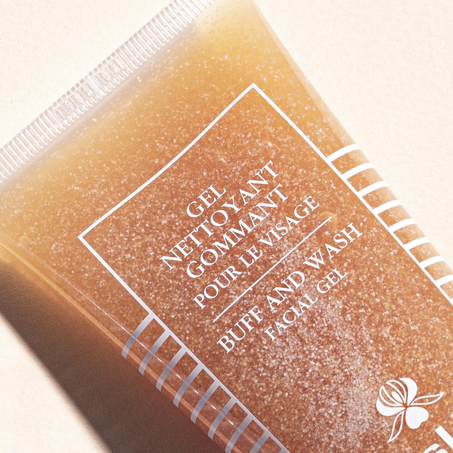 Sisley Paris Buff and Wash Facial Gel - 100 mL - Face Wash with Essential Oils & Exfoliating Micro Particles for Soft, Luminous Skin - Use 3-4x Per Week