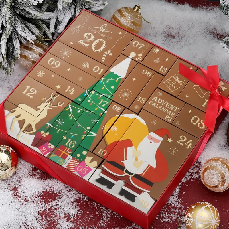 Advent Calendar 2025 | 24 Days of Beauty Gifts for Women - Skincare Countdown with 24PCS