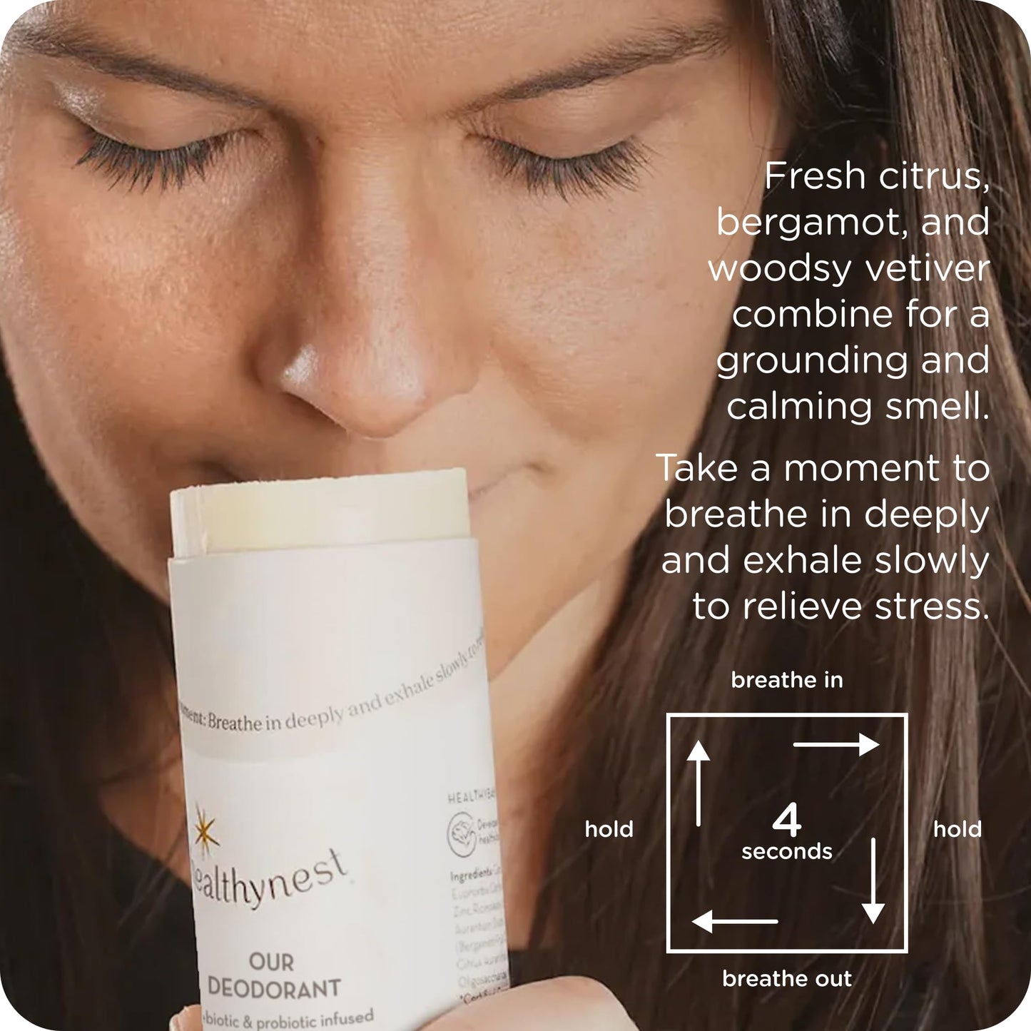 HealthyBaby Our Deodorant - Pregnancy Safe Deodorant for Women - Infused with Pre-and-Probiotics - Supports Healthy Skin - Supports Healthy Microbiome - Sensitive Skin Friendly - 3.75 oz