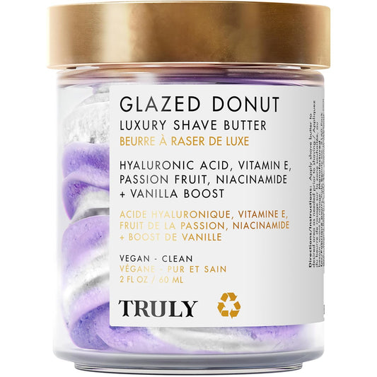 Truly Beauty Luxury Shave Butter - Ultra-Hydrating Formula for Silky Smooth Skin | 6 oz