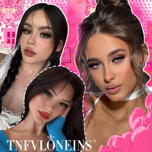 Wispy False Eyelashes Fluffy Mink Lashes Natural Look Cat Eye Lashes Pack 10 Pairs Fake Eyelashes Like Extensions 5D Volume Strip Lashes 18mm Mink Eyelashes by TNFVLONEINS