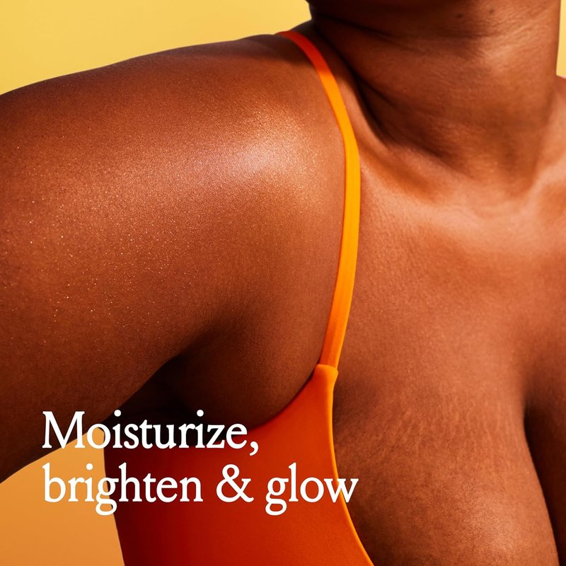 Billie Glow Brightening Body Lotion - Citrus Woods Scent with Vitamin C | 18 fl oz