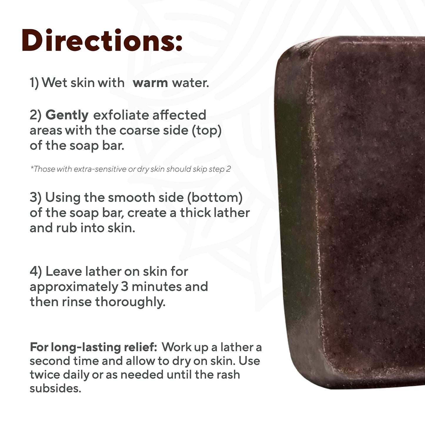 Marie Originals Itch Relief Soap Body Wash Bar - All Natural Instant Relief from Insect Bites, Chicken Pox, Chiggers and Other Skin Irritations ie. Anti- Itch Calming Soap (2 Pack)