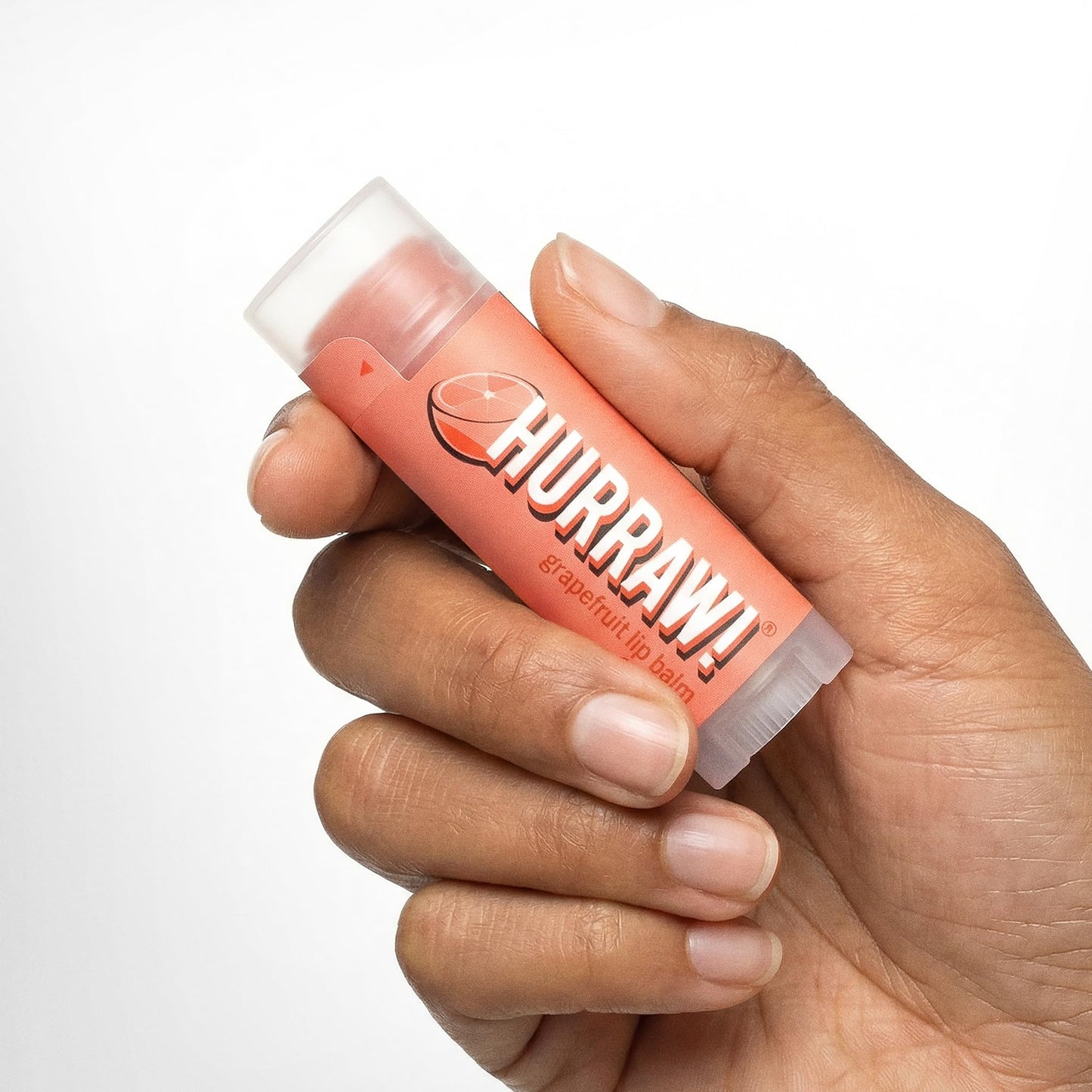 Hurraw! Grapefruit Lip Balm, 2 Pack: Organic, Certified Vegan, Cruelty and Gluten Free. Non-GMO, 100% Natural Ingredients. Bee, Shea, Soy and Palm Free. Made in USA