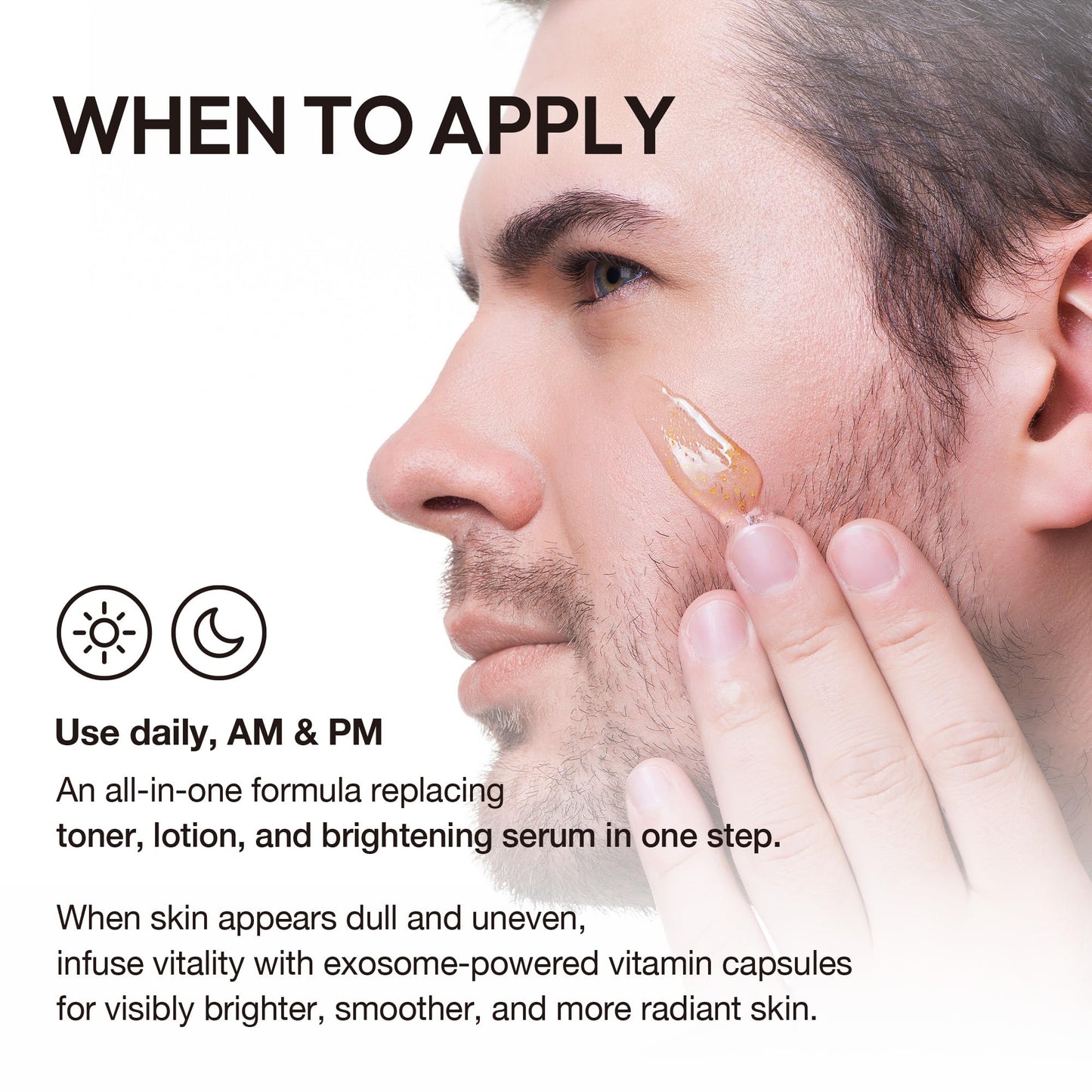 LAB BY He is_ Men’s Moisturizer for Improving dull looking skin, Fast-Absorbing Gel with Niacinamide, Vitamin C & Glutathione Skin Korean Skincare 3.71 fl.oz