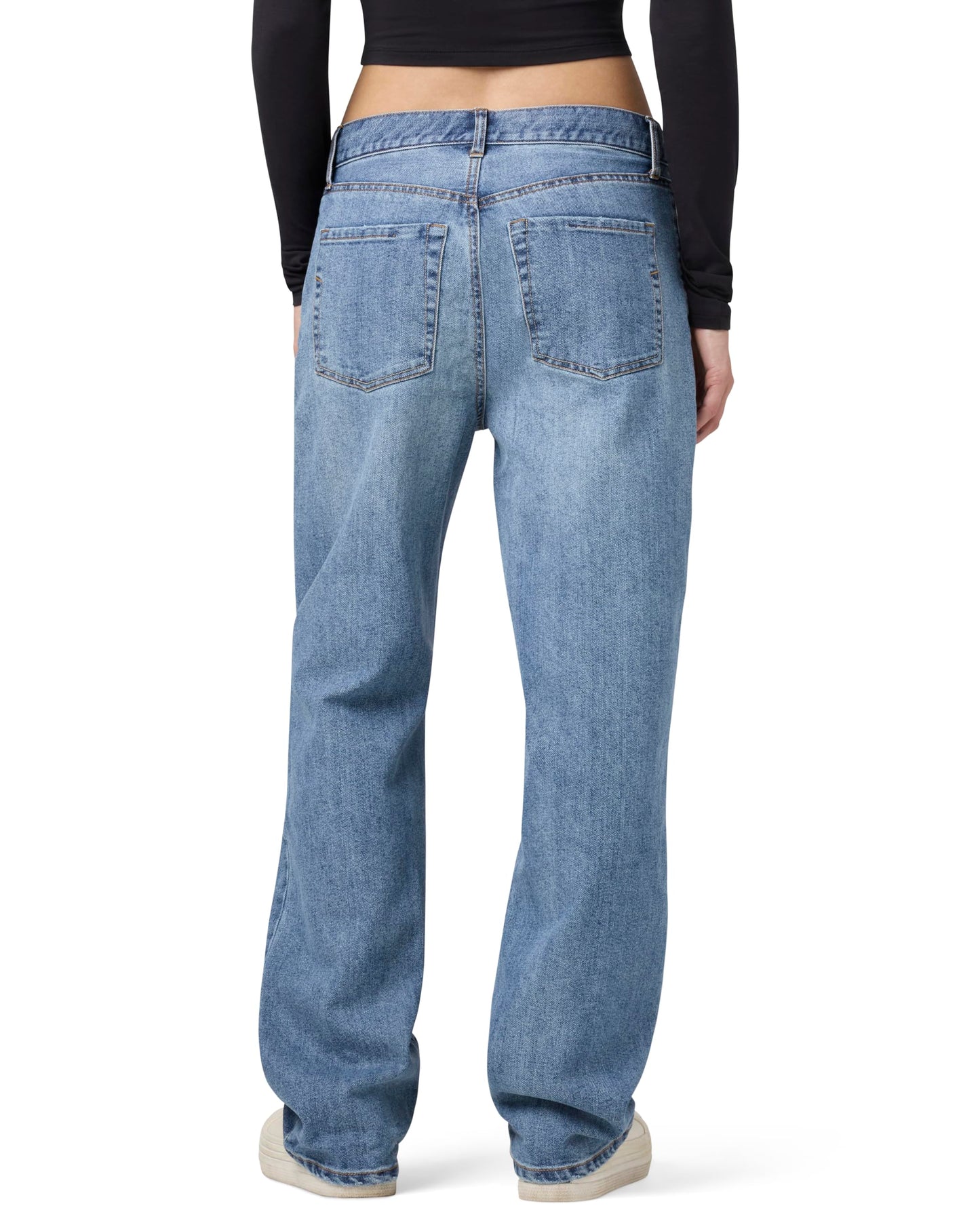 florence by mills Womens Boyfriend Jean Med Wash 4