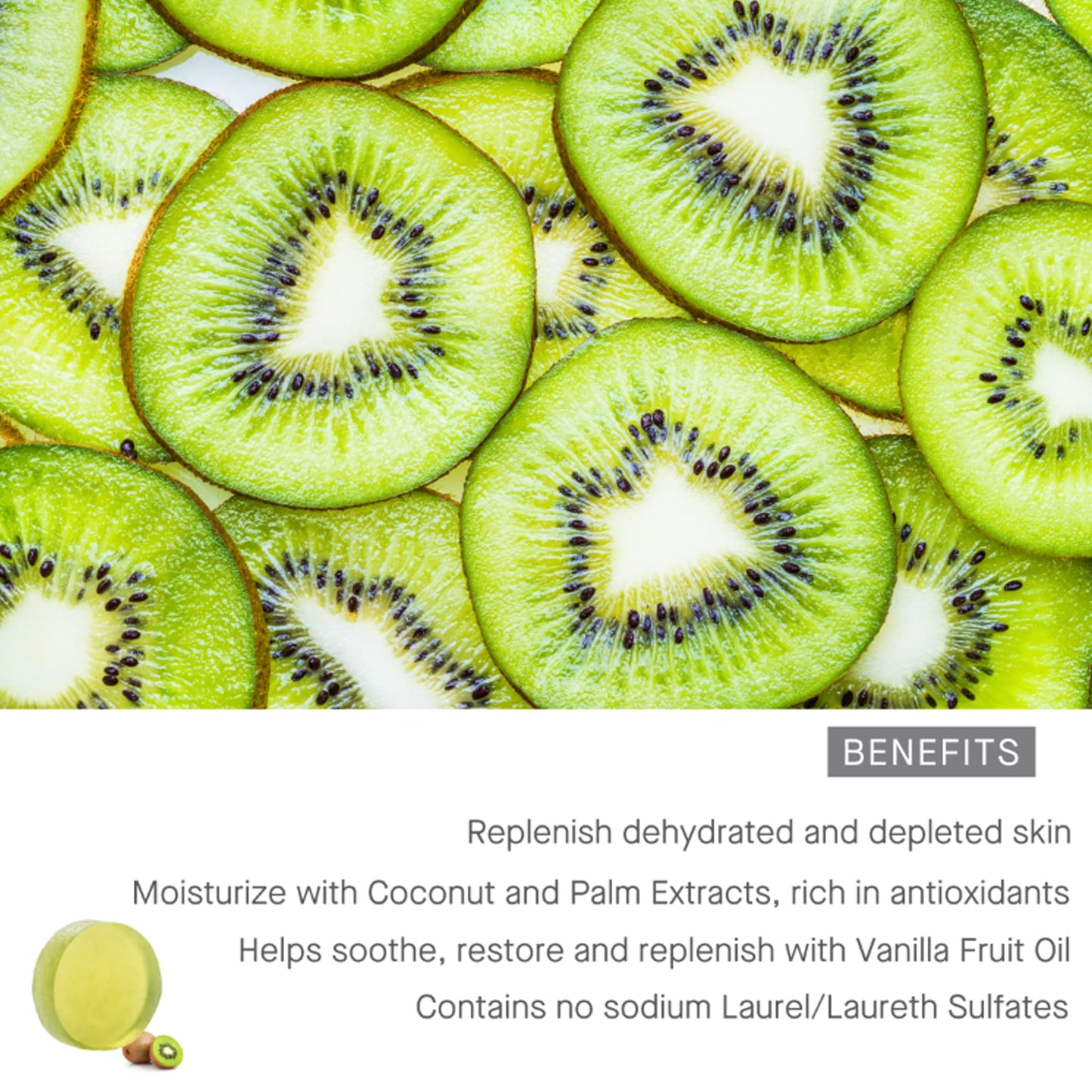 ARCONA ARCONA Kiwi Cream Bar 4 oz