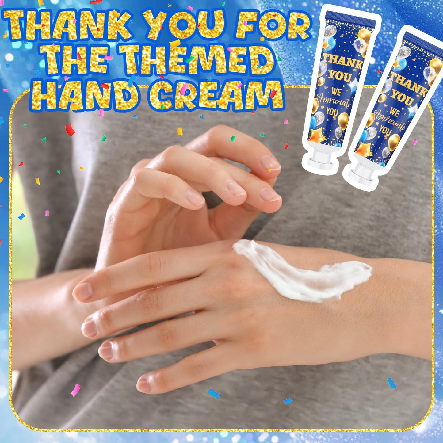 Leelosp 50 Pack Employee Appreciation Gifts Bulk Hand Cream We Appreciate You Gift for Guests Thank You Favors for Women Coworkers Staff Team Teacher Nurse