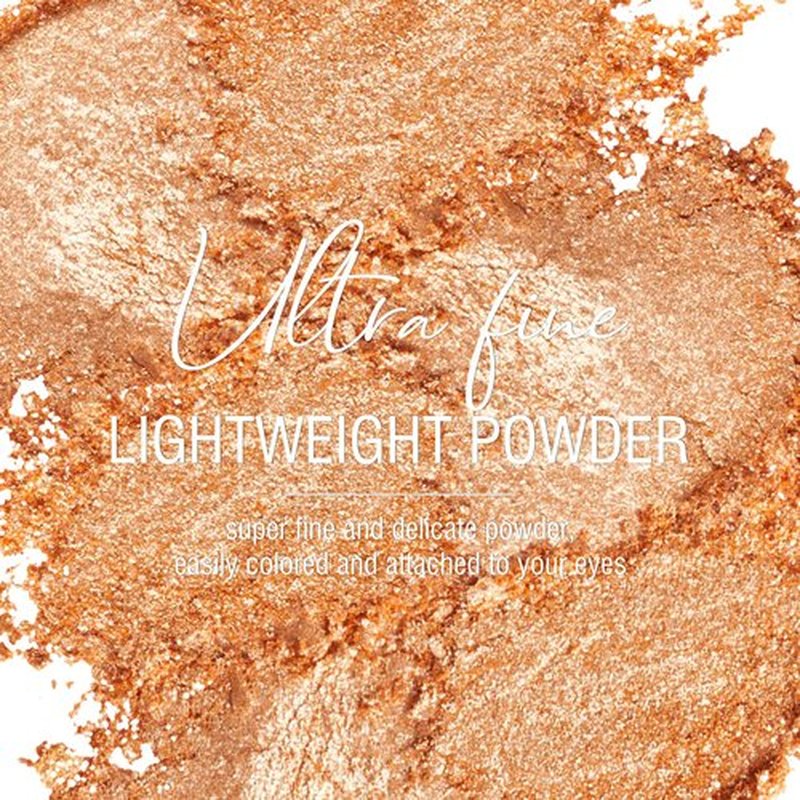 KYDA Single Orange Glitter Eyeshadow, Sparkling Warm Orange Eyeshadow, Bright Orange Shimmer Pressed Powder Eyeshadow, High Glow Eyeshadow Compact, Lightweight Blendable Pearl Eyeshadow, Shiny Pumpkin