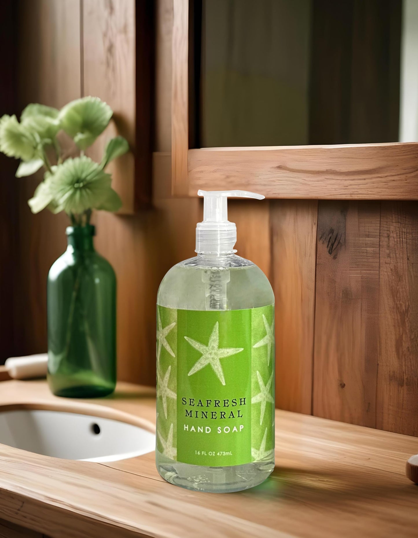 Greenwich Bay Trading Co. Hand Soap, 16 Ounce, Seafresh Mineral