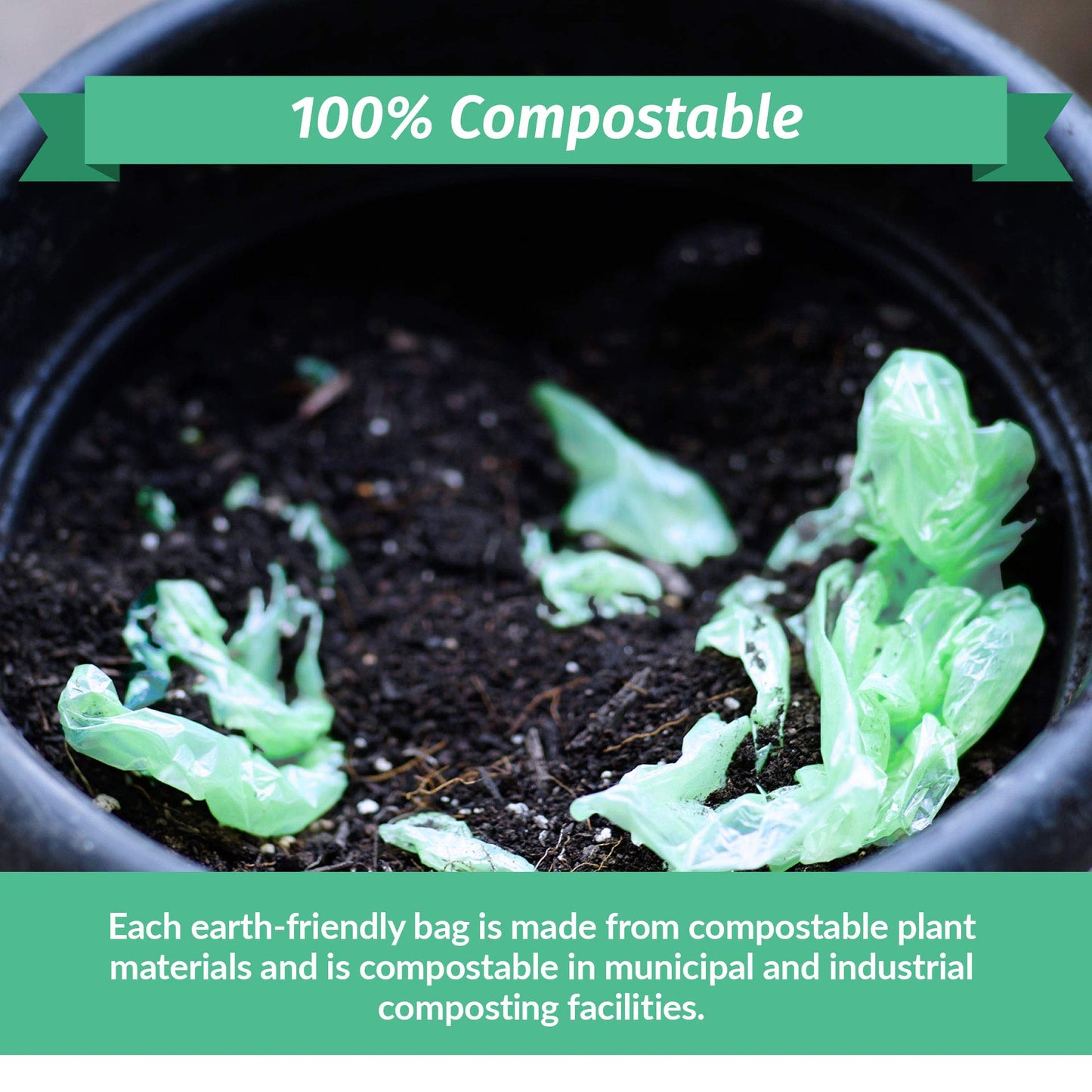 Reli. Compostable 33 Gallon Trash Bags | 80 Count Bulk | ASTM D6400 | Green | Eco-Friendly | For Compost